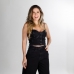 CALCA JEANS WIDE LEG BLACK